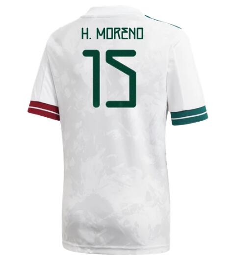 2020 Mexico Away Kit Soccer Jersey #15 Hector Moreno